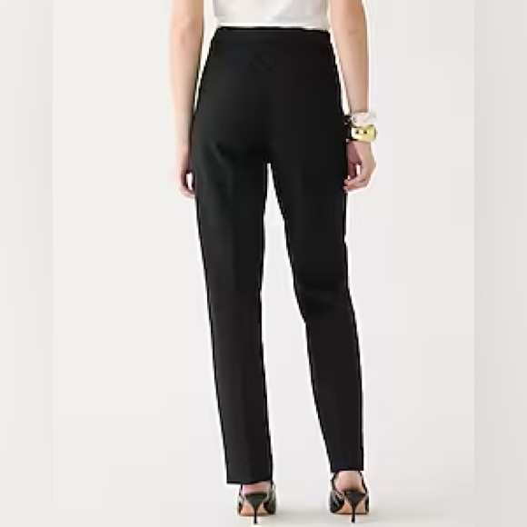 J.CREW: Tall Kate straight-leg pant in four-season stretch in black - Picture 5 of 11